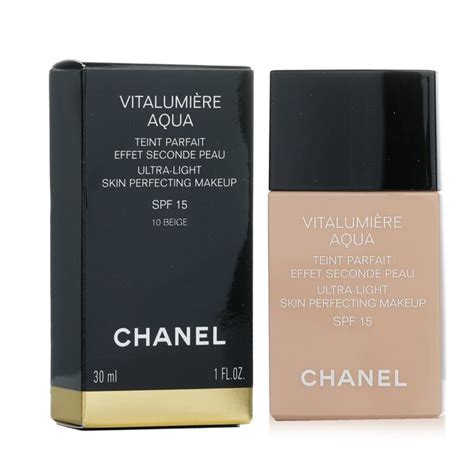 chanel ultra light skin perfecting makeup 好用|Chanel Vitalumiere Aqua Ultra Light Skin Perfecting Makeup .